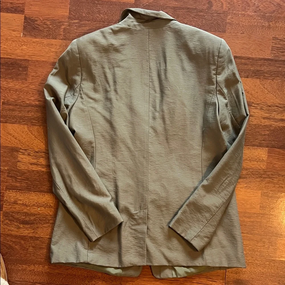 LOFT Sage Green Blazer - Picture 3 of 3